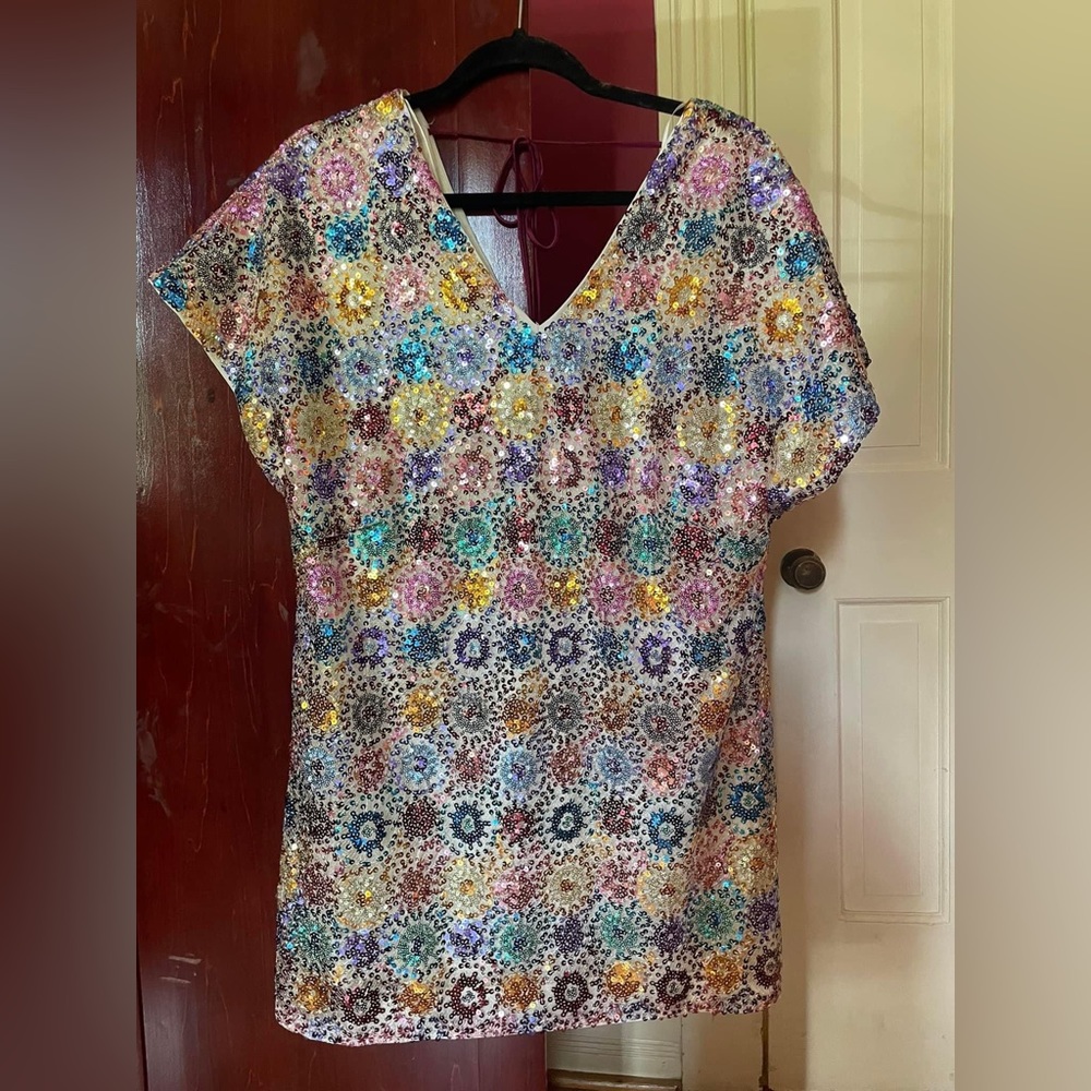 Multicolor Party Dress